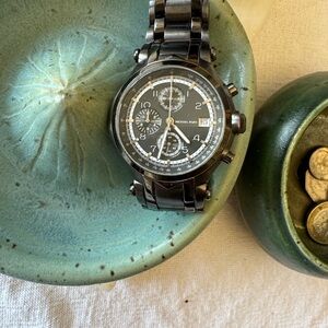 Michael Kors Gunmetal Chronograph Watch